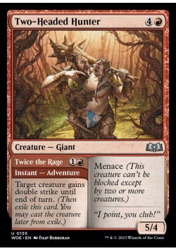 Two-Headed Hunter // Twice the Rage