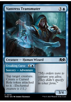 Vantress Transmuter // Croaking Curse