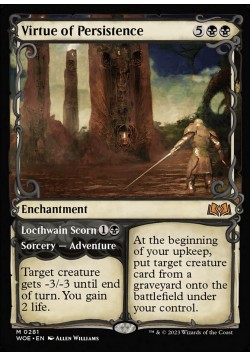 Virtue of Persistence // Locthwain Scorn