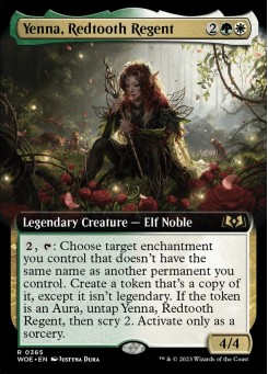 Yenna, Redtooth Regent