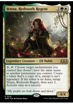 Yenna, Redtooth Regent