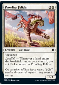 Prowling Felidar