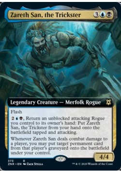 Zareth San, the Trickster