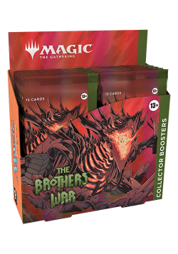 Дисплей коллекционных бустеров "The Brothers' War " на английском языке