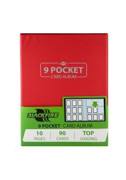Альбом BlackFire 9 pocket Red для карт ККИ 