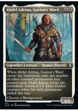 Abdel Adrian, Gorion's Ward