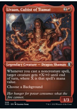 Livaan, Cultist of Tiamat