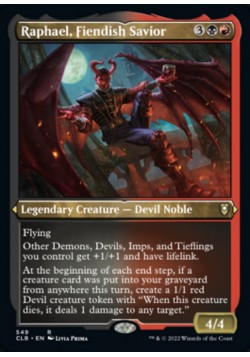 Raphael, Fiendish Savior