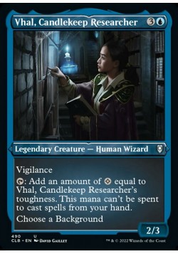 Vhal, Candlekeep Researcher