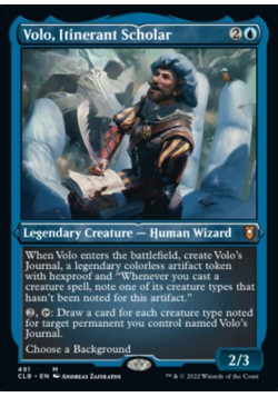 Volo, Itinerant Scholar