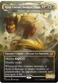 King Caesar, Awoken Titan