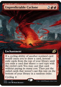 Unpredictable Cyclone