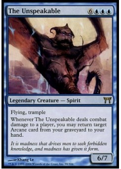 The Unspeakable