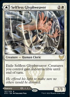 Selfless Glyphweaver // Deadly Vanity