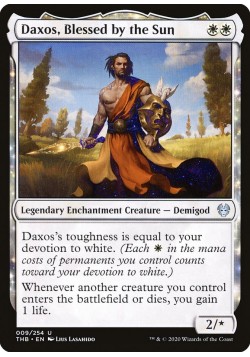 Daxos, Blessed by the Sun