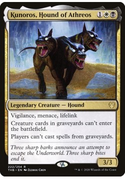 Kunoros, Hound of Athreos
